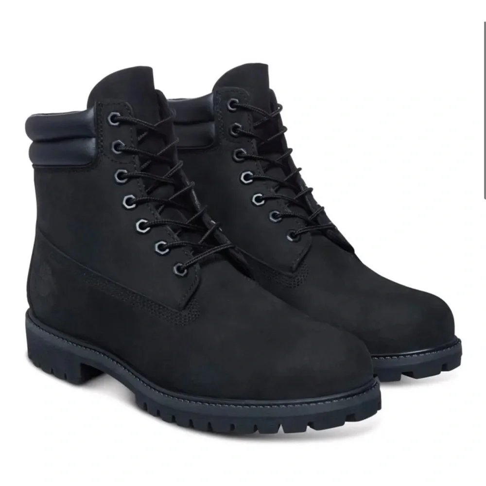 TIMBERLAND 6 INCH DOUBLE COLLAR - SHOES - MEN'S - BLACK - Picture 3 of 4